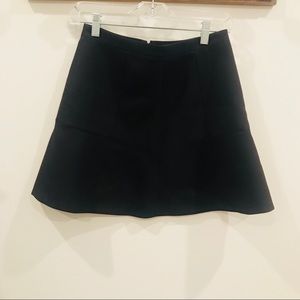 J.Crew A-Line Black Skirt